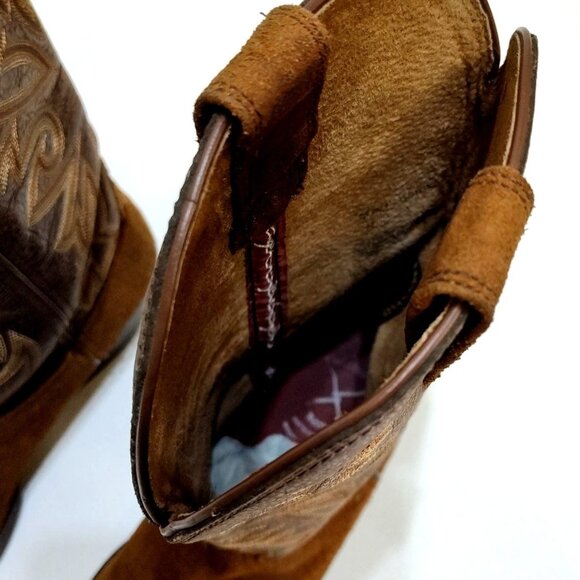 Twisted X Western Cowboy Boots Leather Embroidered Upper Men's 8.5D Anti-Fungal - Picture 11 of 12